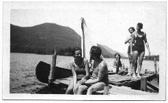 Canoeing on Lake George