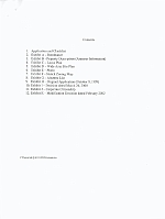 BSCHelipadApp2007_02Contents Contents page