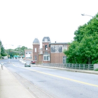 040613RoxburyCarpet PART 10 - Saxonville.
The old Saxonville Mills that led the railroad  here in 1846, later became Roxbury Carpet Company. Now home to many smaller businesses, the old mills provide a historic focus to the northeast Framingham community of <a href=http://www.framingham.com/sax-walk/index.htm>Saxonville</a>.