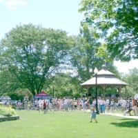 040620TourDeNatick Since 2004, the Natick Rotary Club has sponsored the Tour de Natick. It attracts large numbers of bicyclists, removing any doubt about the pent-up demand for a good rail trail!