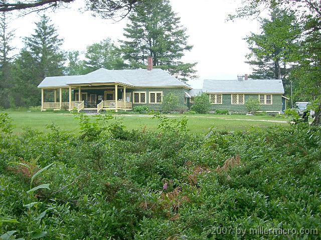 070601ColdRiverCamp_Lodge1 First stop at AMC's Cold River Camp is the Lodge - home base for eating and socializing.