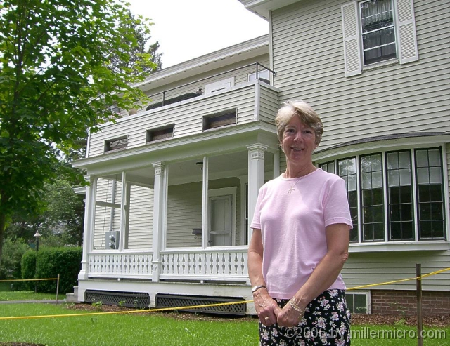 060629ConniesOldHome This is one small part of the Ward home in which Connie grew up, just uphill from her present home.