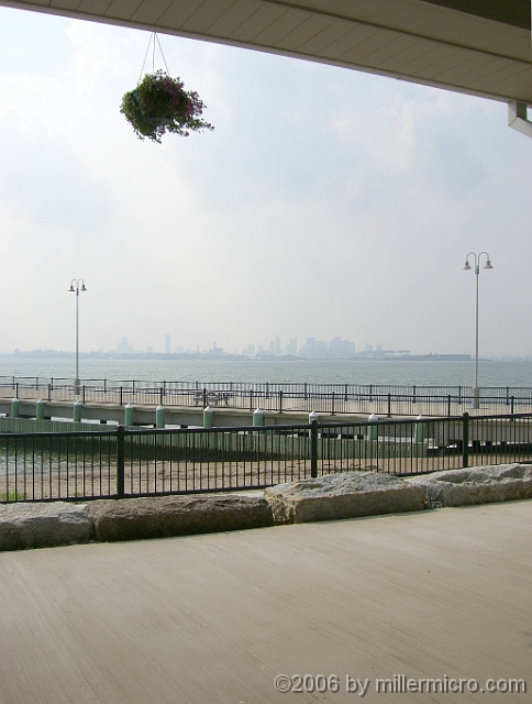060727SpectacleIsland14 The headquarters building has a great veranda, with a greater view. Just the place to await your boat at the end of the day.