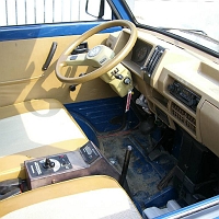 060727SpectacleIslandSolectra1 A view of the controls for that Solectria truck.