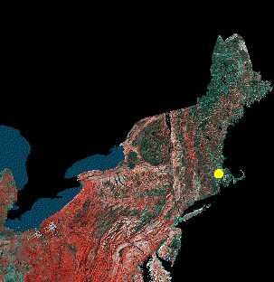 New England from Space