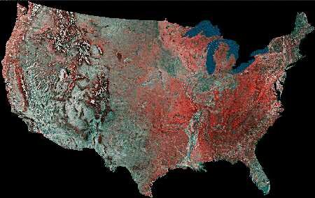 USA from Space